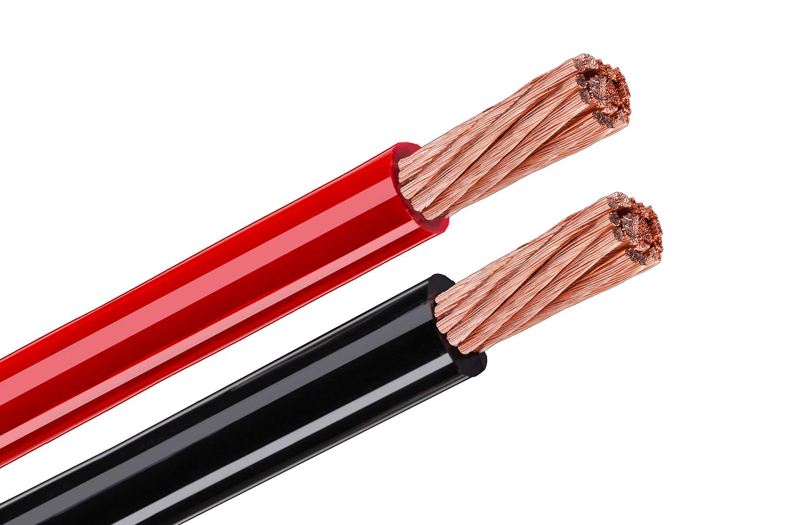 Силовой кабель Tchernov cable Standard DC Power 2 AWG Red (1м) - фото